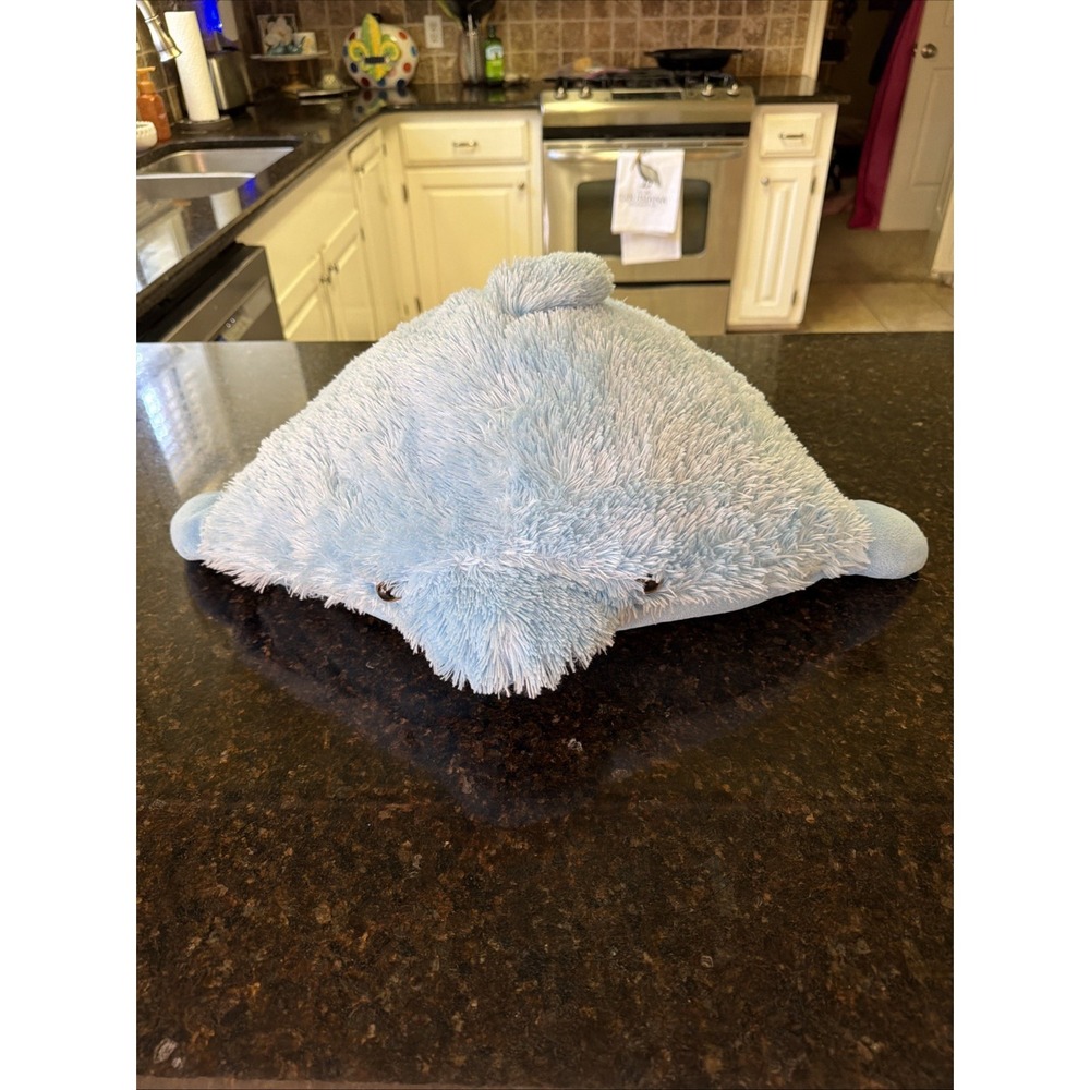 Folding Dolphin Pillow Pal Pet Animal Large 18" Plush Stuffed Sea Animal